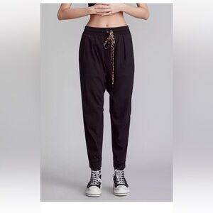 R13 Harem Sweatpants Joggers Acid Black Size Medium EUC!